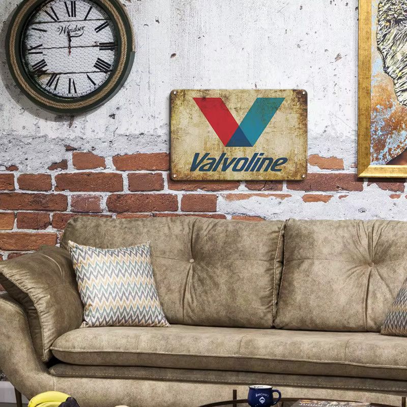 Valvoline Blechschild Retro-Vintage Wanddekoration für Garage und Zuhause - Bild 3