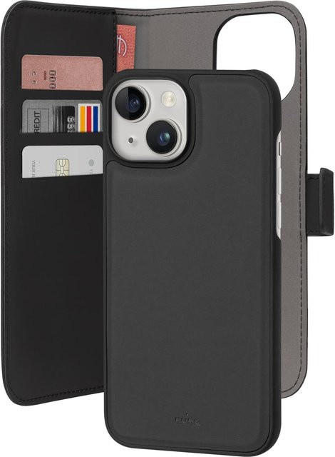 SBS Wallet 2 in 1 abnehmbare Hülle für iPhone 15 in Schwarz - Bild 1