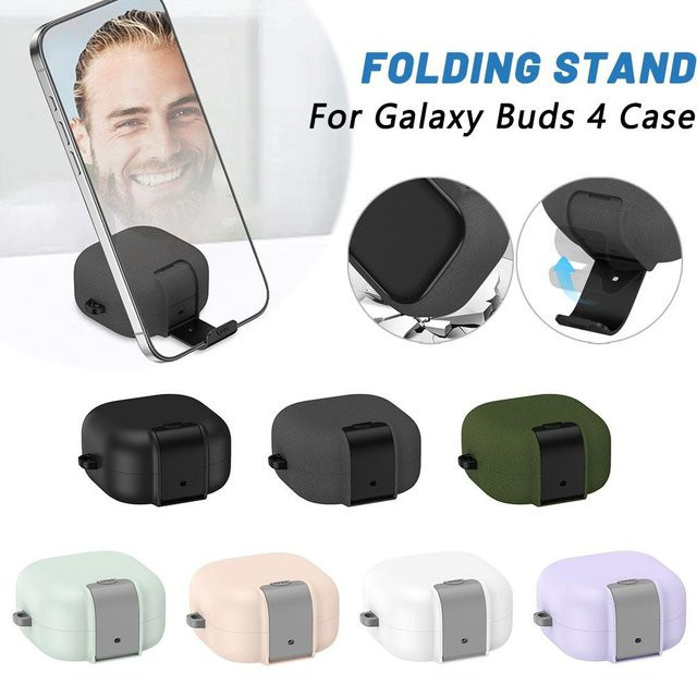 Samsung Schlosshalterung für Galaxy Buds 4 Kopfhörerhülle mit Anti-Drop-Riemenhalter und einfachem Design - Bild 1