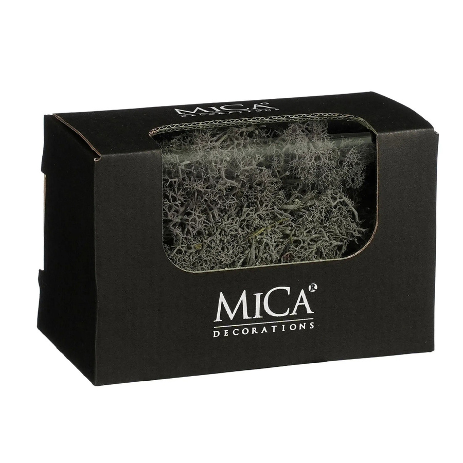 Mica Decorations Rentiermoos Grau B/T/H: 14,5 x 8 x 9,5 cm - Bild 2