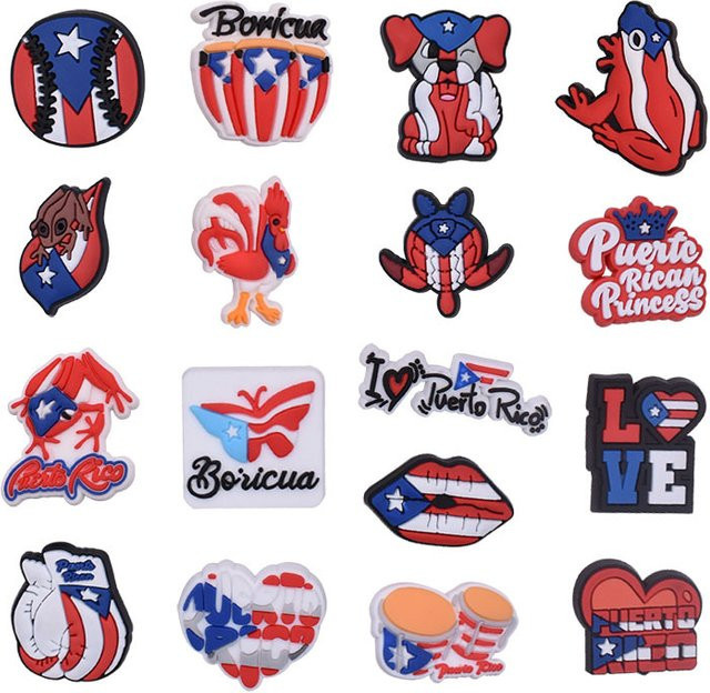 17 Stück Puerto Rico Charms, Unisex - Bild 1