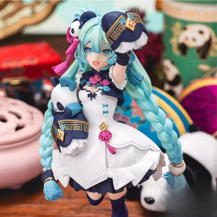 Bandai Anime Nette Virtuelle Sänger Mädchen Figur, Puppe - Bild 5