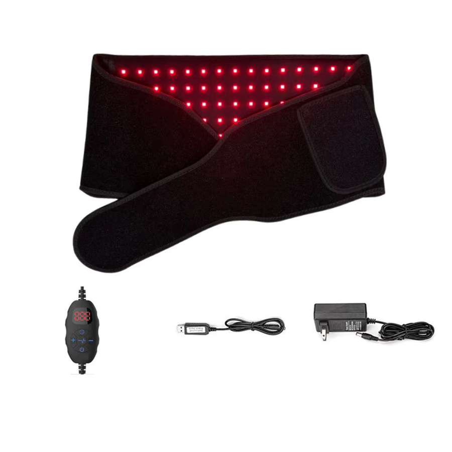 vilnason Rot- & Infrarot-Lichttherapiegürtel, Schwarz, Unisex - Bild 7