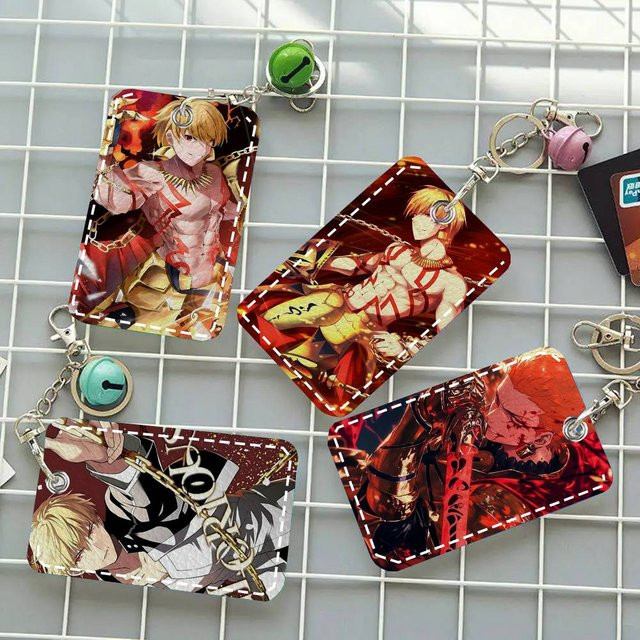 Schlüsselanhänger Leder, Kartenetui, Fate Gilgamesh - Bild 1