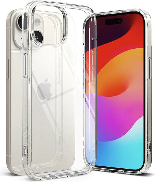 Ringke Fusion Schutzhülle für Apple iPhone 15 in Transparent - Bild 1