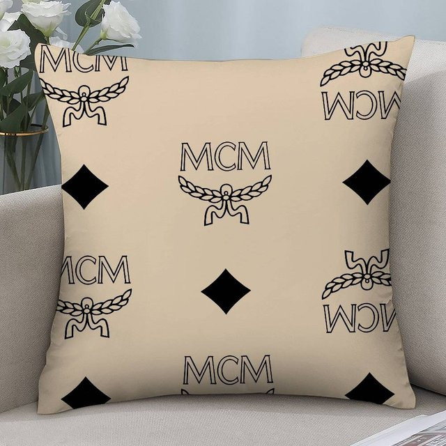GUOYU HOMEDECOR Kissenbezug aus Plüsch in Beige mit Grafikdruck, quadratisch, B/T/H: 30,48 x 30,48 x 0 cm - Bild 1