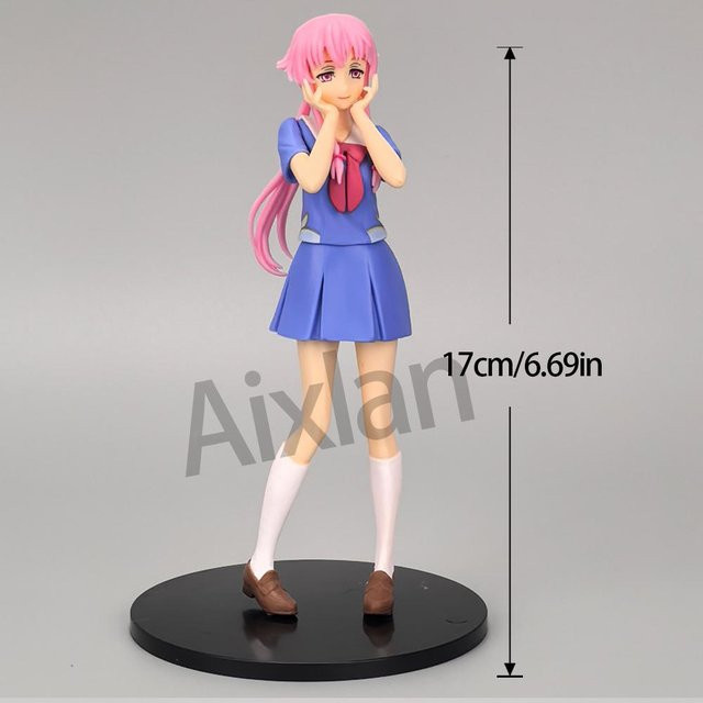 Discover Intime Gasai Yuno Future Diary Actionfigur, 2-teiliges Set, Blau - Bild 1
