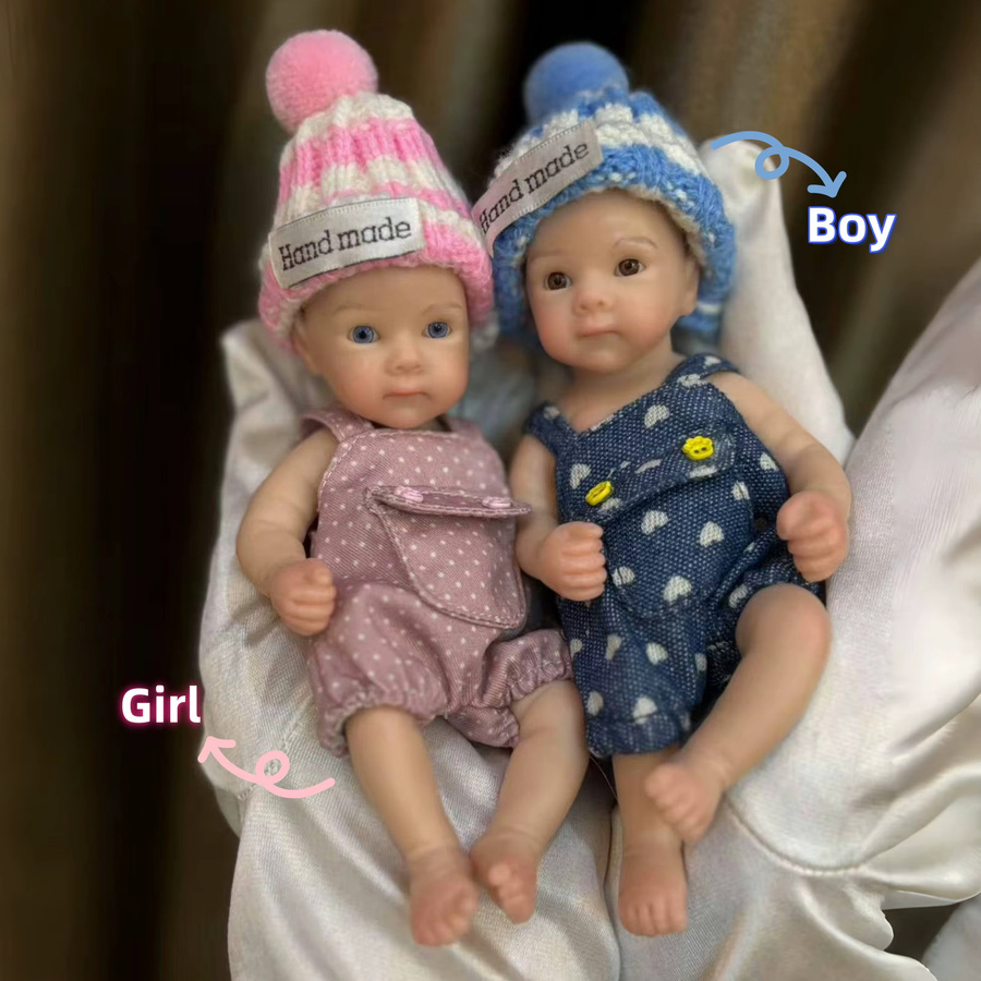 OtardDolls Mini-Silikon-Bettie-Mädchen-/Jungen-Puppe, Silikon, Unisex - Bild 2