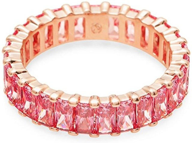 Swarovski Ring, Kristall, Roségold, Damen, Größe 50 - Bild 1