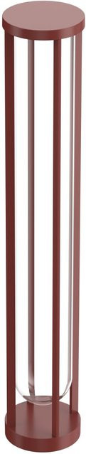 Flos In Vitro Bollard Pollerleuchte aus Aluminium und Glas in Braun mit dimmbarer LED - Bild 1