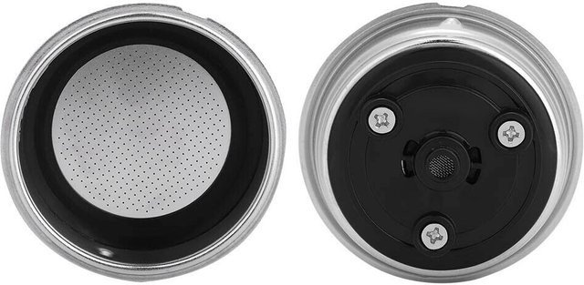 Abnehmbarer Kaffeefilter-Korb aus Edelstahl in Silber, Durchmesser: 51 mm - Bild 1