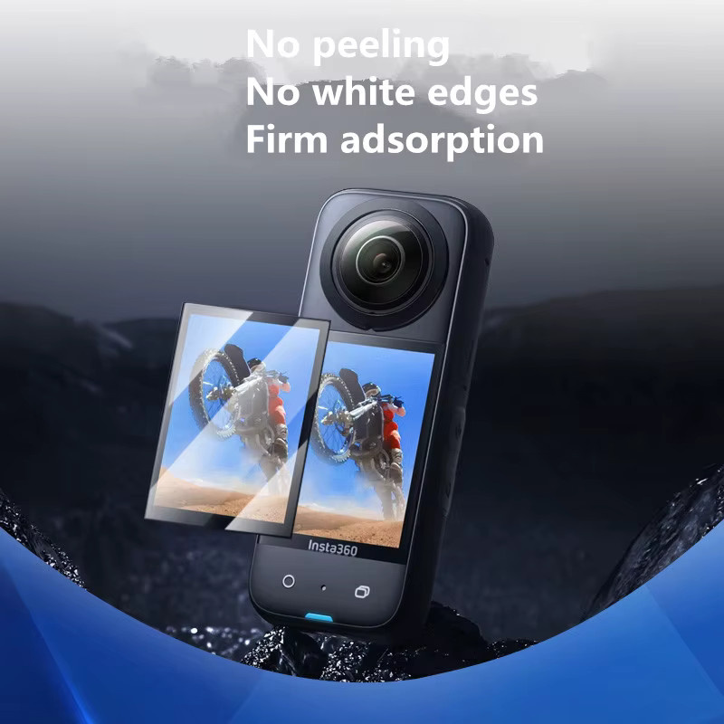 Kratzfester gebogener Displayschutz für Insta360 One X3 in Transparent - Bild 6