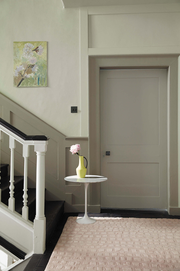Little Greene Wandfarbe Intelligent Eggshell Archive Colour North Brink Grey 291 in Satin-Gloss, 5 l - Bild 1