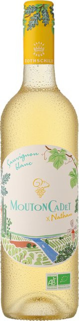 Baron Philippe de Rothschild, Mouton Cadet Blanc, Sauvignon Blanc, trocken, Bordeaux AOP, 2024, Weißwein, 2 x 0,75 l - Bild 1