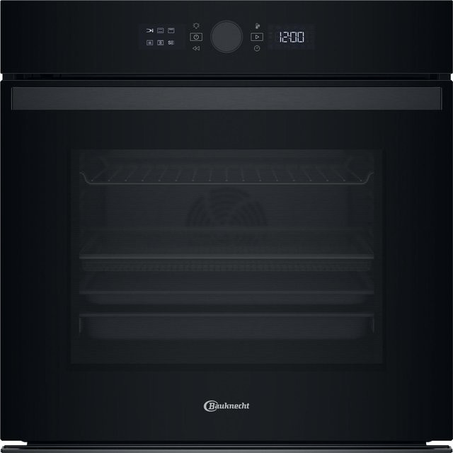Bauknecht Einbau-Dampfbackofen in Schwarz mit Heißluft, Dampfunterstützung und Pyrolyse-Selbstreinigung - Bild 1