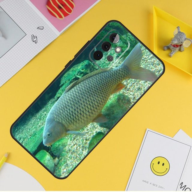 Handyhülle mit Karpfen-Fisch-Motiv für Samsung Galaxy A-Serie in Multicolour - Bild 1