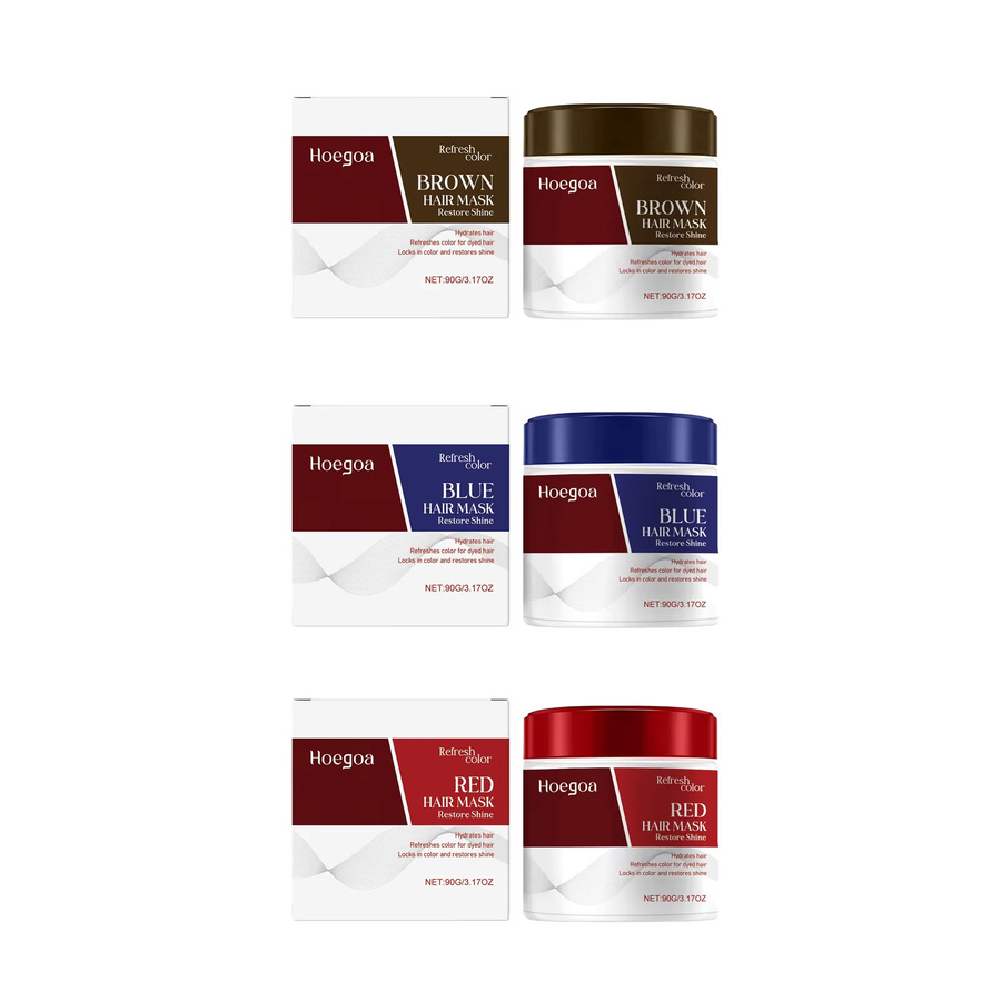 jaysuing Haarmaske, farbdepositionierend, Rot, Blau, Braun, Unisex - Bild 5