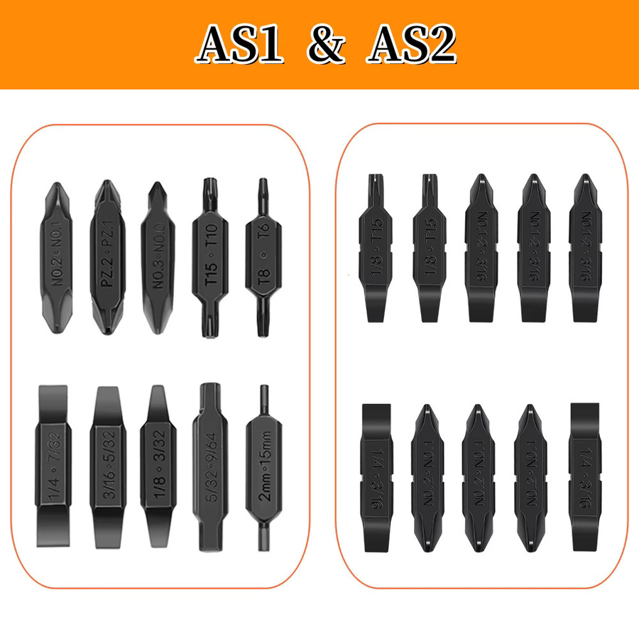 NexTool AS2 Hex Bit Zubehör Kit für NexTool Taschenwerkzeuge und Multitools - Bild 6
