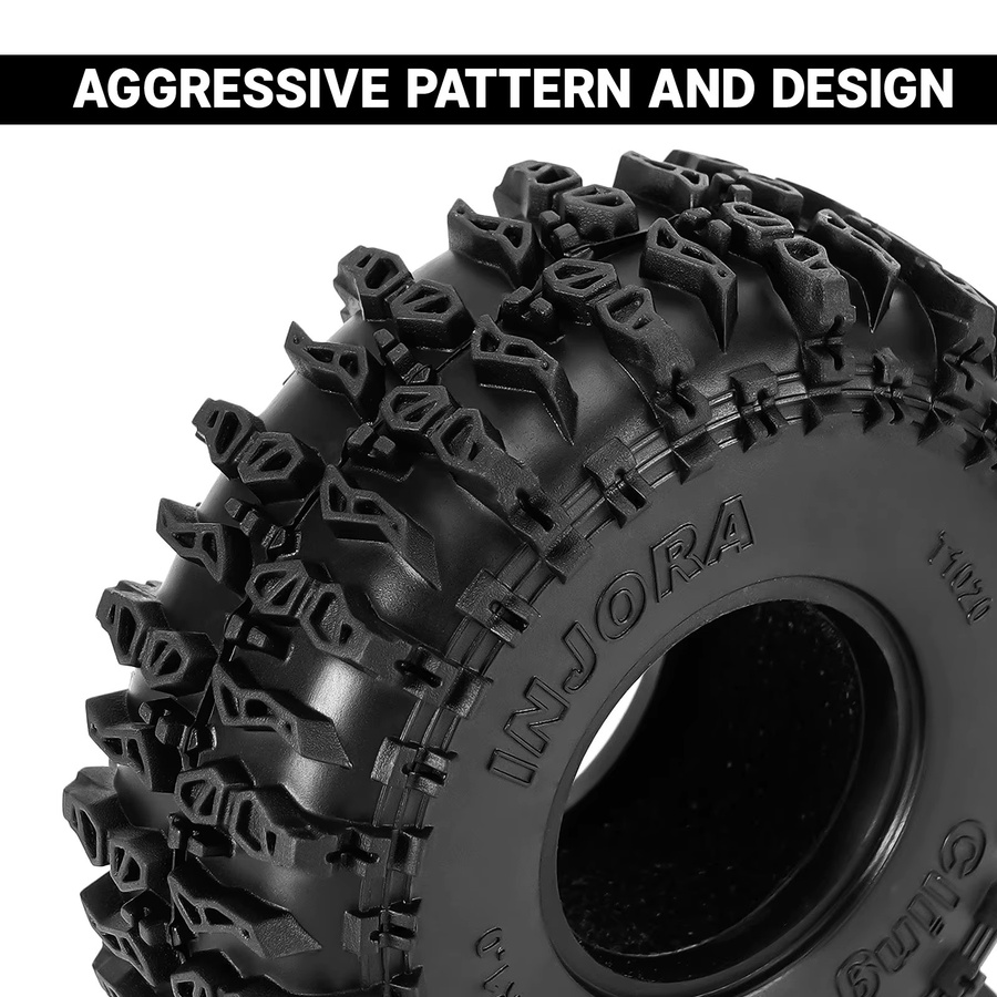 INJORA S5 1,0" Frischhaltereifen 64*24mm für 1/18 1/24 RC Crawler - Bild 4