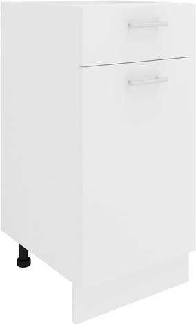 VCM Schrank Esilo in Weiss, B/H/T: 40 x 82 x 46 cm - Bild 1