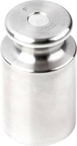 Kern F2 Prüfgewicht 500g aus Edelstahl in Silber - Bild 1