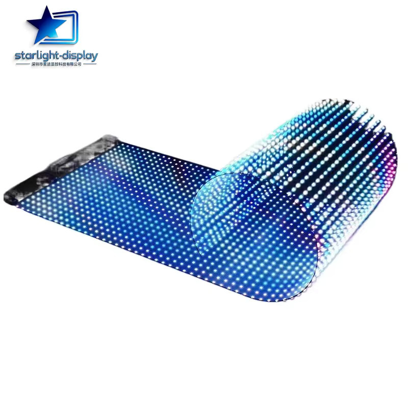 OIMG Transparenter LED-Film für Glas als weicher Werbe-LED-Bildschirm - Bild 5
