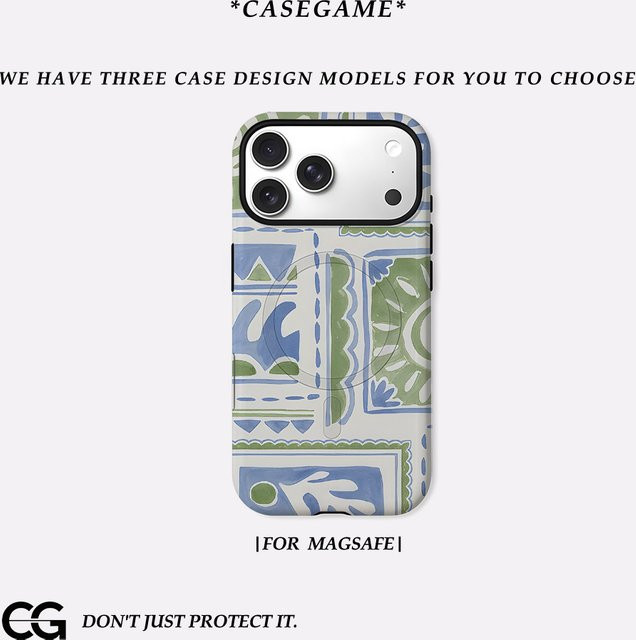 SAGE SUNS Robuste Handyhülle für iPhone 17 16 15 14 13 Pro Max Plus mit Magnetfunktion und Doppelschicht-Schutz, Multicolour - Bild 1