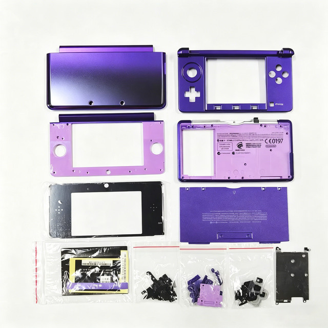 Nintendo Ersatzgehäuse-Set für 3DS in Blau und Lila - Bild 1