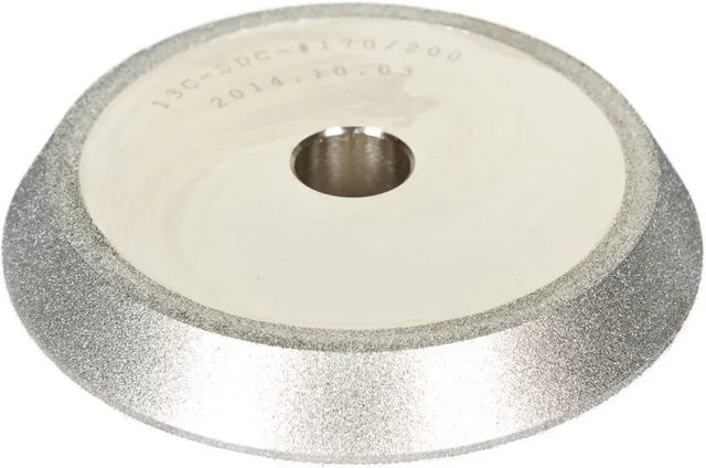 Holzmann HM-Schleifscheibe für Bohrschärfgerät BSG13 PRO, Silber, Durchmesser: 11 cm - Bild 1