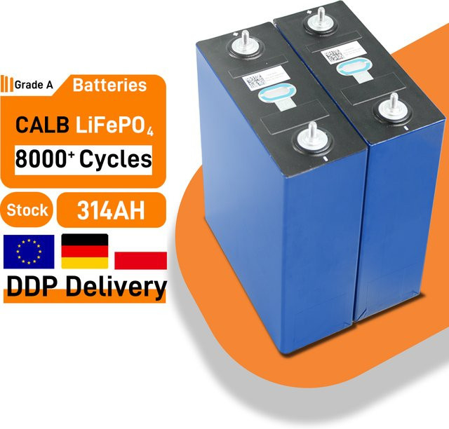 Foursun CALB 314Ah LiFePO4 Batterie Set, 4 Stück, 3,2V Klasse A, für Solarenergiespeicher und Wohnmobil-DIY-Systeme - Bild 1