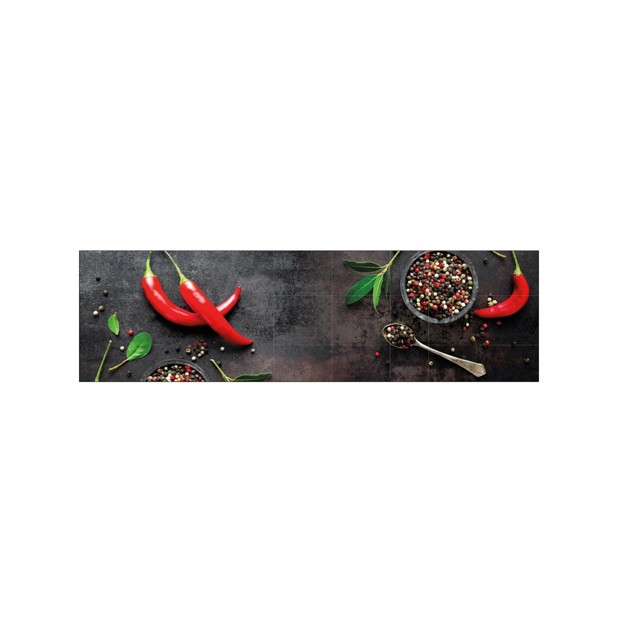 MySpotti Küchenrückwand Profix Cucina Hot Chilli in Rot, B/H: 60 x 210 cm - Bild 2