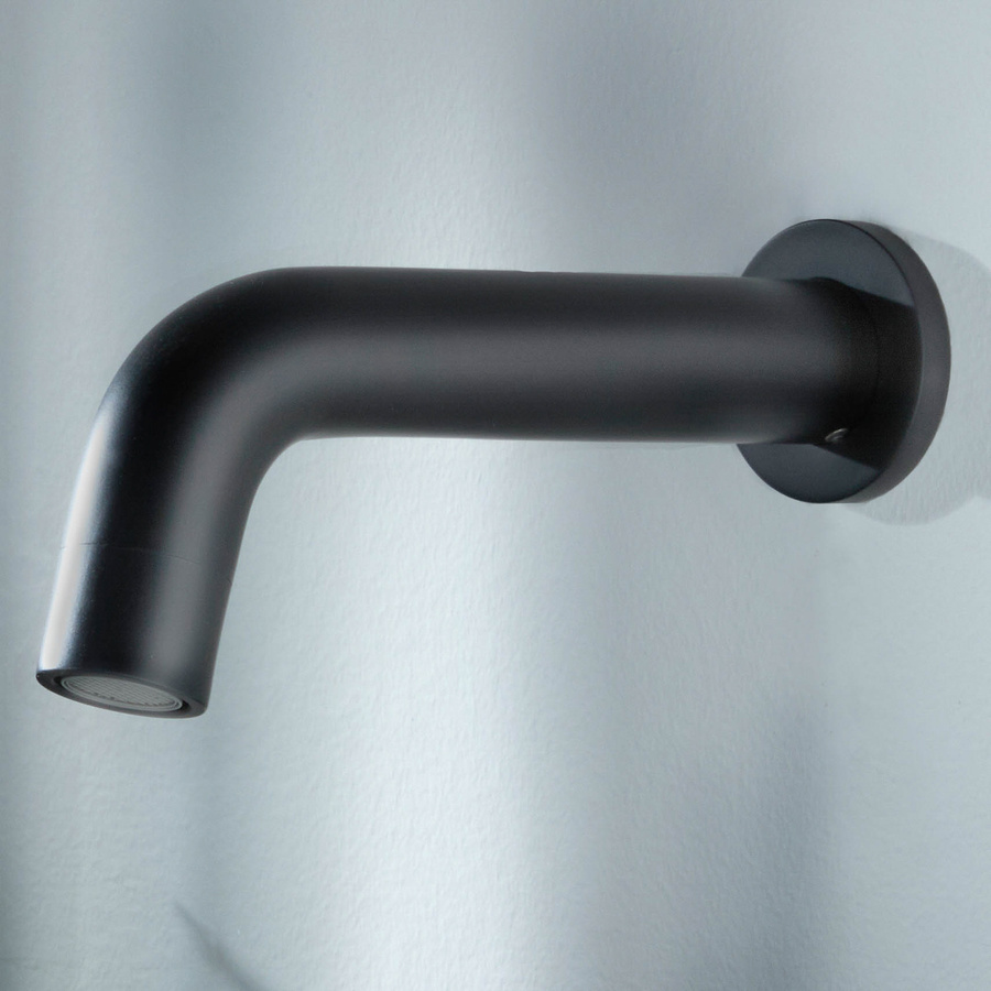 Waschbecken- und Badewanneneinlauf Nox für Wandmontage in Mattschwarz - Bild 1