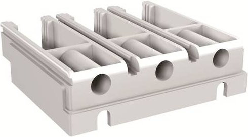 ABB ADP MONT. FIXED TE Leistungsschalterzubehör, Grau - Bild 1
