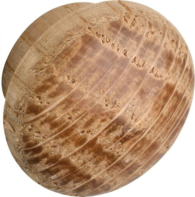 Alles im Griff Holzabdeckkappe aus Eiche Roh, Durchmesser: 14 mm, Zapfendurchmesser: 10 mm, Zapfenlänge: 4 mm - Bild 1