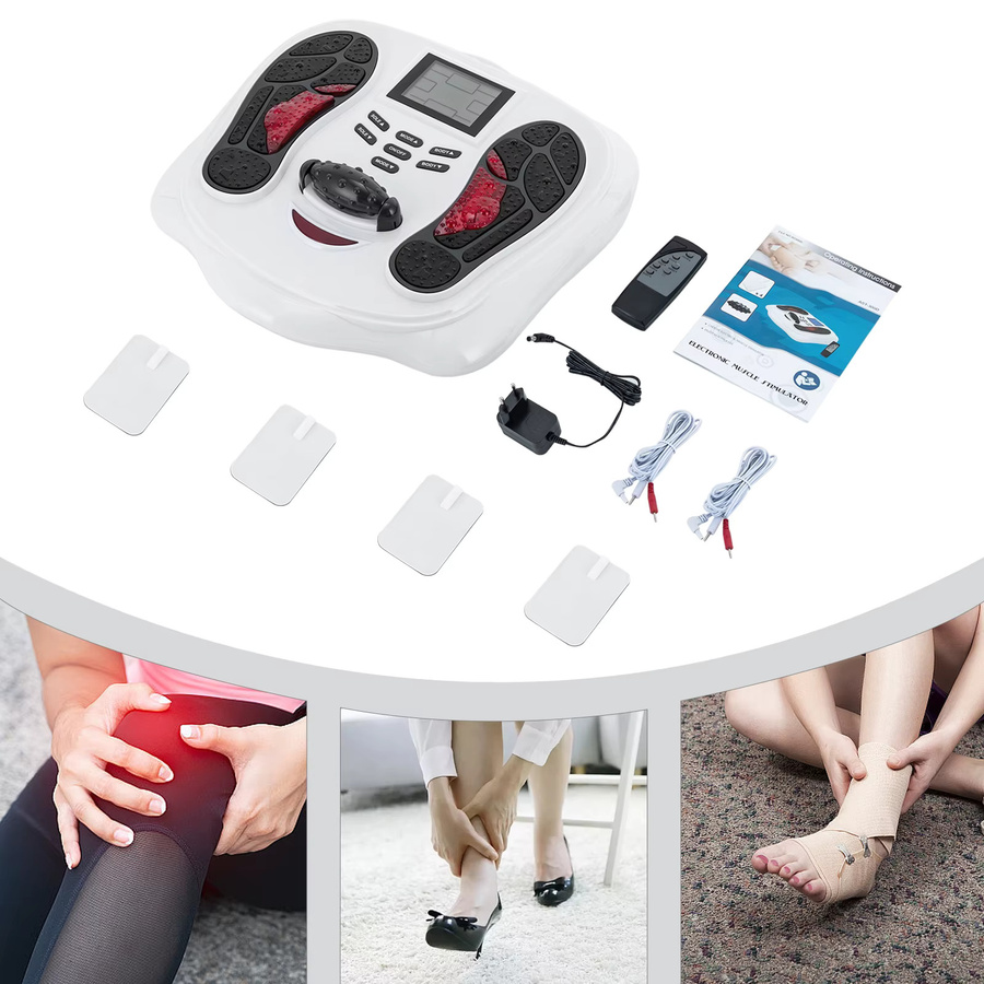 Bymaocar Elektrisches Fußmassagegerät mit Fernbedienung, Unisex - Bild 4