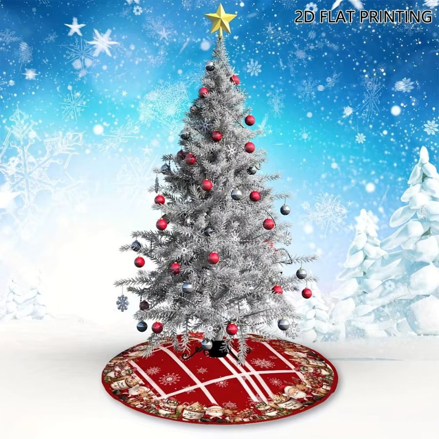 Wikama Weihnachtsbaumrock in rustikalem Design - Bild 3