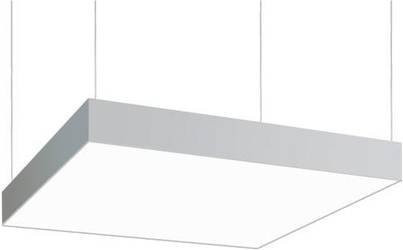 Brumberg LED-Pendelleuchte quadratisch in Weiß mit dimmbarer Kaltweiß-Beleuchtung - Bild 1