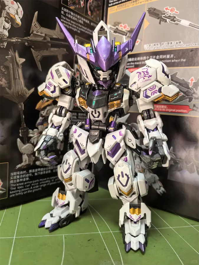 TAKARA TOMY MGSD G-08 A Barbatos Black Tortoise Ver, Bausatz, Actionfiguren - Bild 5