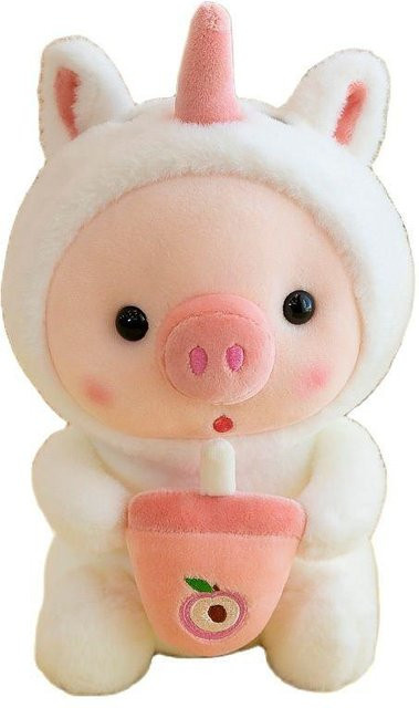 Linyi toy Boba Schwein Plüschtier, Rosa, ab 3 Jahren - Bild 1
