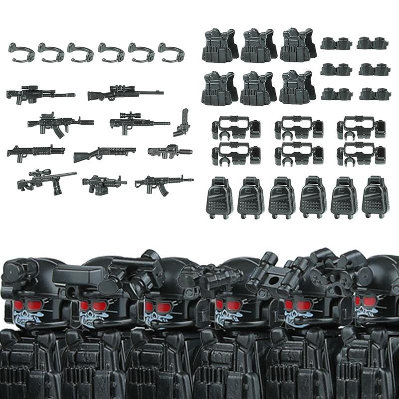 Interesting toys Moderne Stadt SWAT Kommando Figuren Bausteine 14+ - Bild 2
