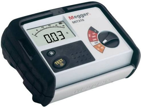 Megger MIT330 Isolationsmessgerät in Grau mit 250 V, 500 V, 1000 V und 999 MΩ - Bild 1