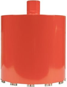 Eibenstock Diamant-Trocken-Bohrkrone mit 10 Segmenten, Durchmesser: 202 mm, Nutzlänge: 200 mm, Farbe: Rot - Bild 1