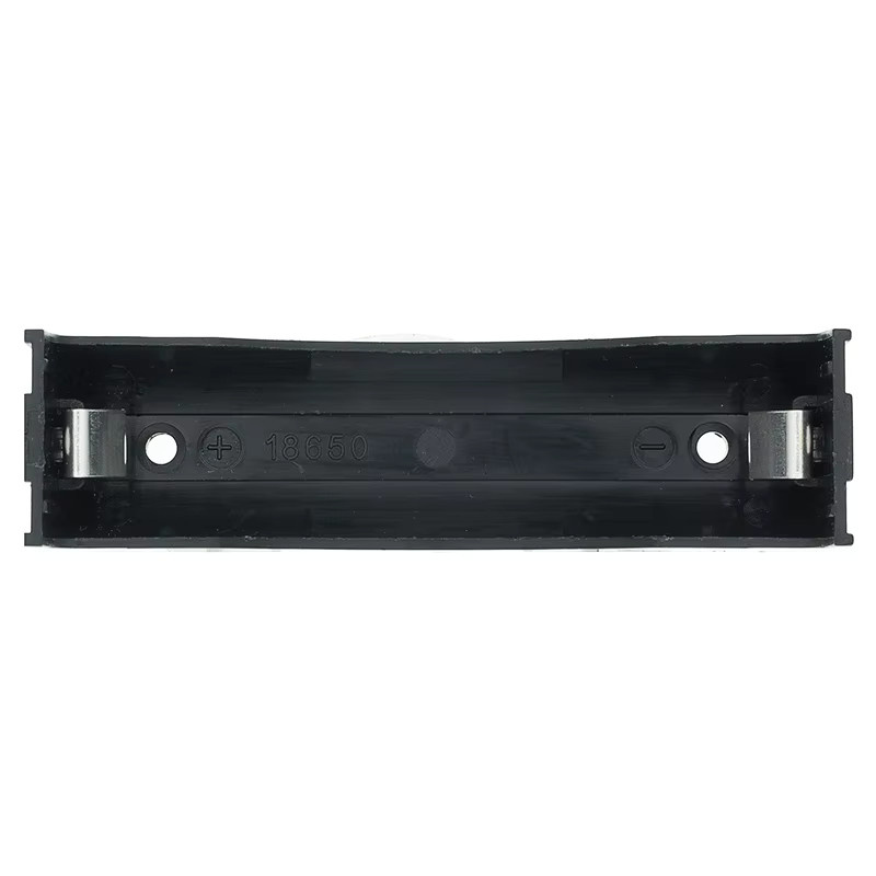 ABS 18650 Power Bank Gehäuse Batteriekasten in Schwarz für 1 bis 4 Slots mit festen Pins - Bild 2