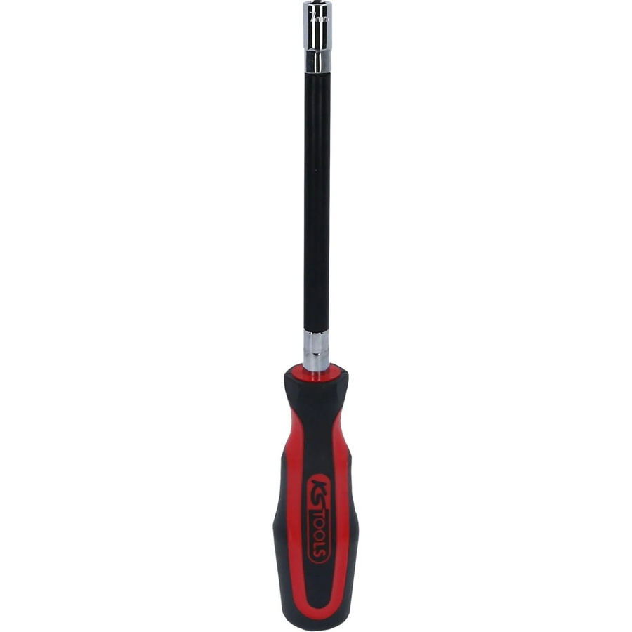 KS Tools ERGOTORQUEplus Stecknuss-Schraubendreher aus Chrome Vanadium mit 7 mm Schlüsselweite - Bild 2