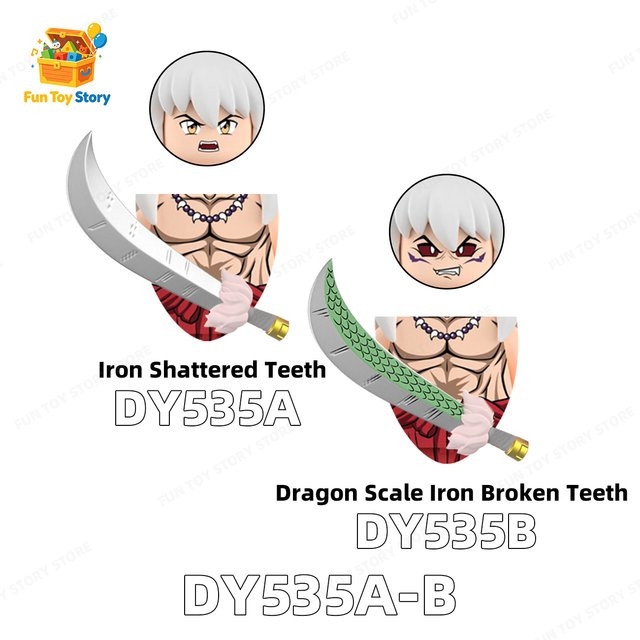 Bandai Inuyasha Puppen, Kunststoff, Bunt / Mehrfarbig - Bild 1