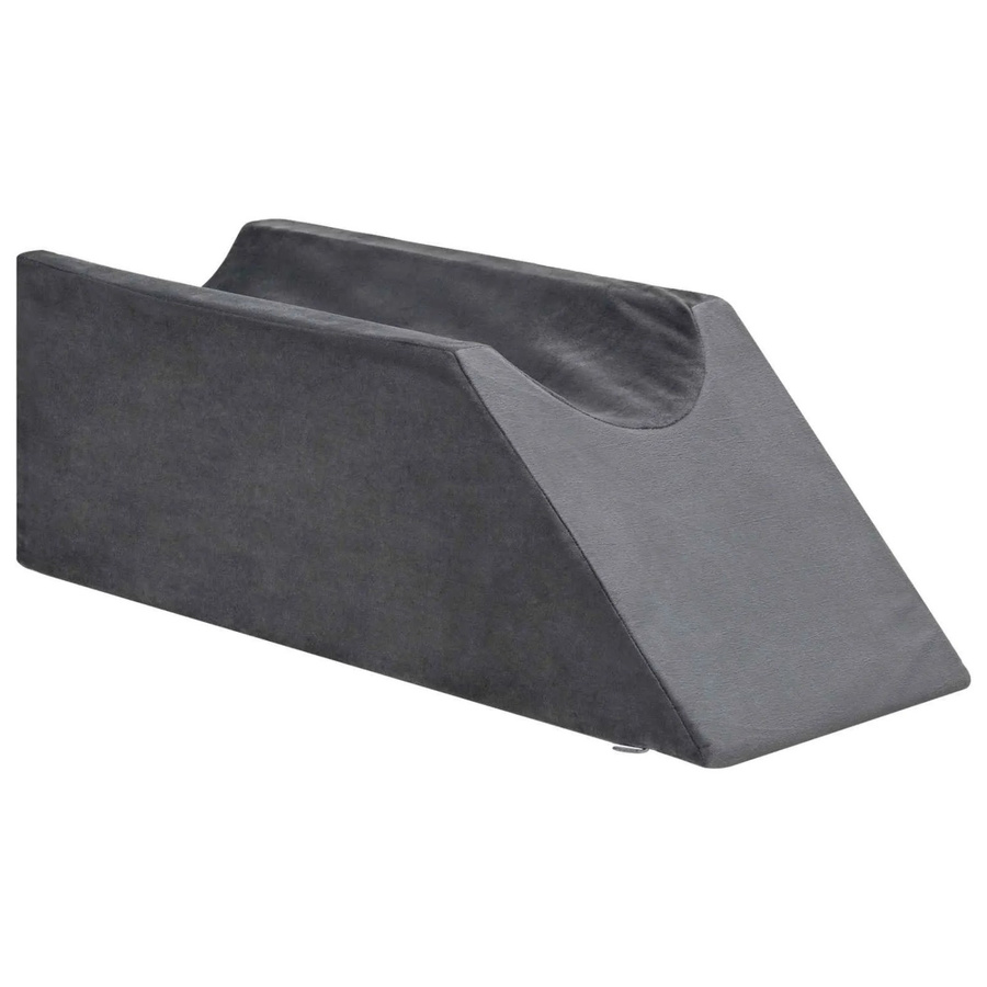 vidaXL Keilkissen für das Bein in Grau, B/T/H: 68 x 25 x 21,5 cm - Bild 2