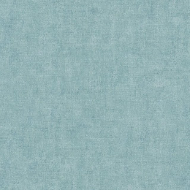 Profhome Tapete Uni Matt Blau Non-Woven, Breite: 0,53 m, Länge: 10,05 m - Bild 1
