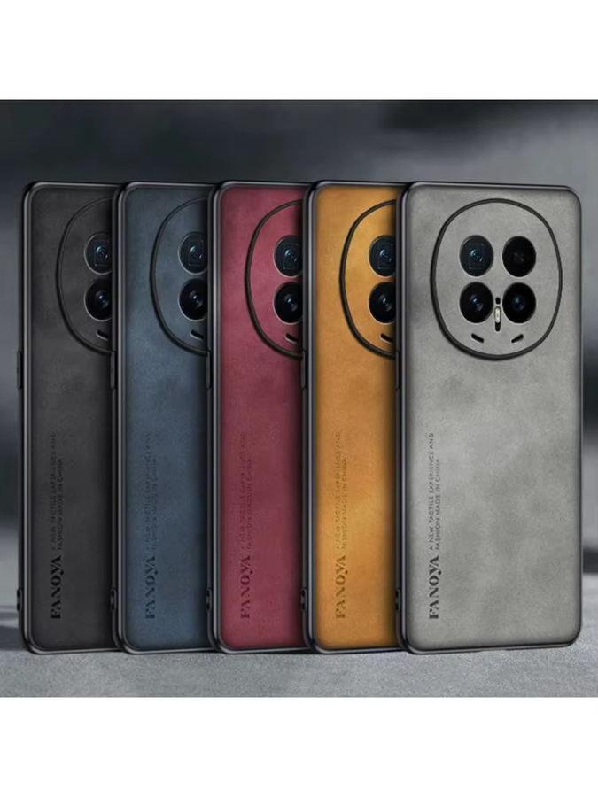 EUCAGR PU-Leder-Handyhülle für Honor Magic 8 Pro und Honor Magic8 Lite in Blau mit Silikon-Vollschutz - Bild 3