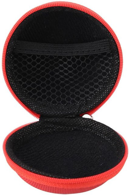DIYelecs Organizer Tasche für Ätherische Öl Flaschen, 7 Fächer, Lila Rot - Bild 1
