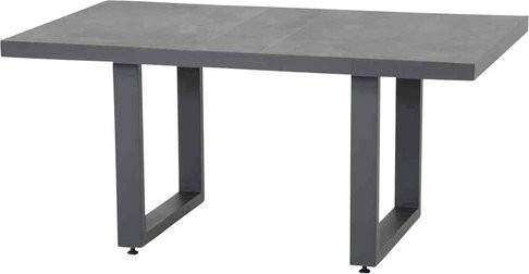 SIENA GARDEN Loungetisch Solea aus Aluminium mit Keramikplatte in Anthrazit Grau, B/H/T: 140 x 67 x 85 cm - Bild 1